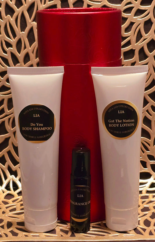 LIA 3 PIECE LUXURY FRAGRANCE SET - YOU SMELL GORGEOUS