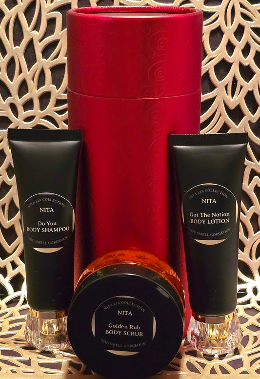 NITA 3 PIECE LUXURY FRAGRANCE BODY SET